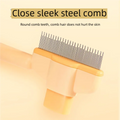 Furavie Self-Cleaning Pet Grooming Comb — One-Button Fur Release for Effortless Brushing