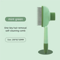 Furavie Self-Cleaning Pet Grooming Comb — One-Button Fur Release for Effortless Brushing